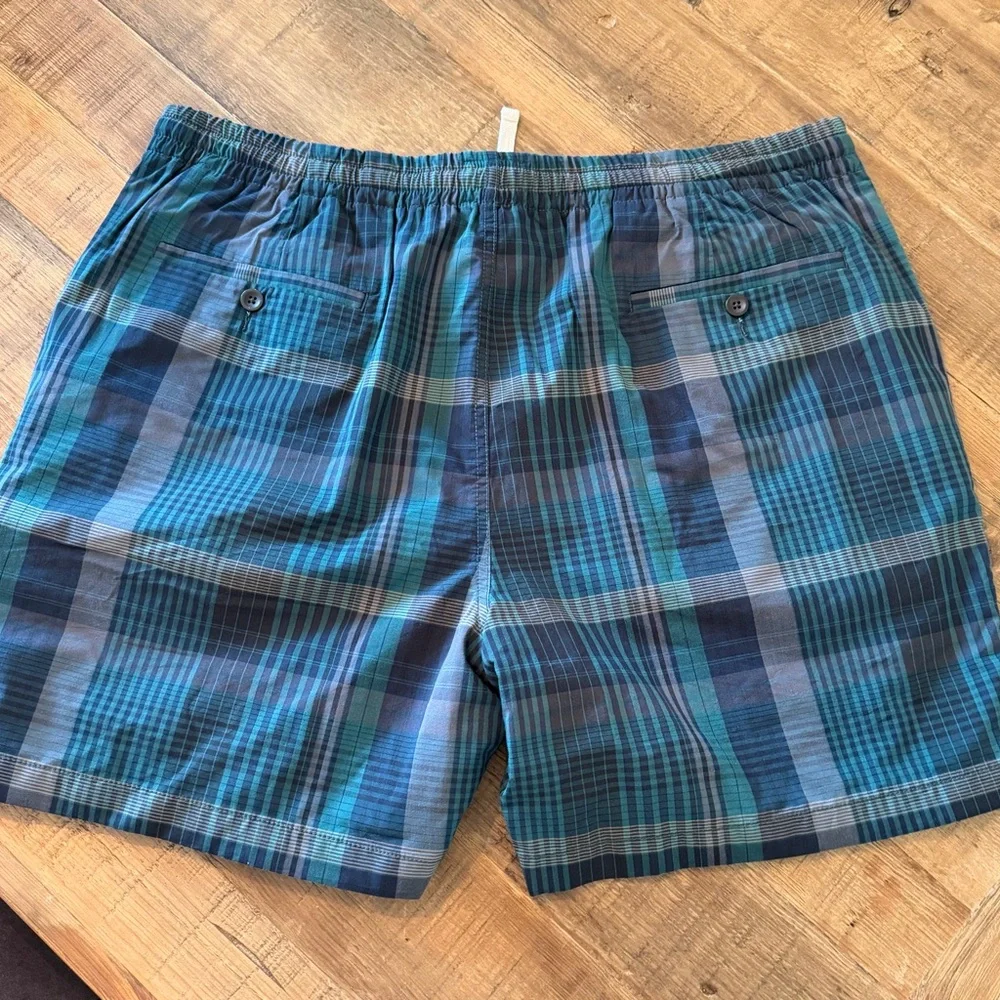 NWT- J Crew Preppy Plaid Dock Shorts. Men’s Sz-XL. Coastal | Country Club Beach